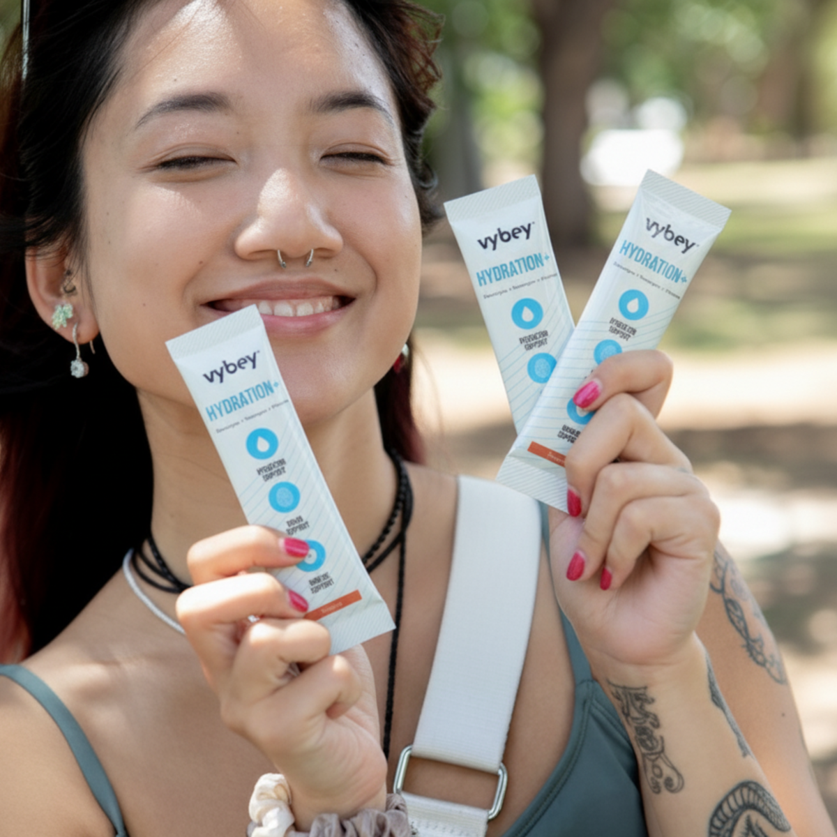 vybey Smart Hydration+ | Electrolytes + Nootropics + Prebiotics - 15 D ...