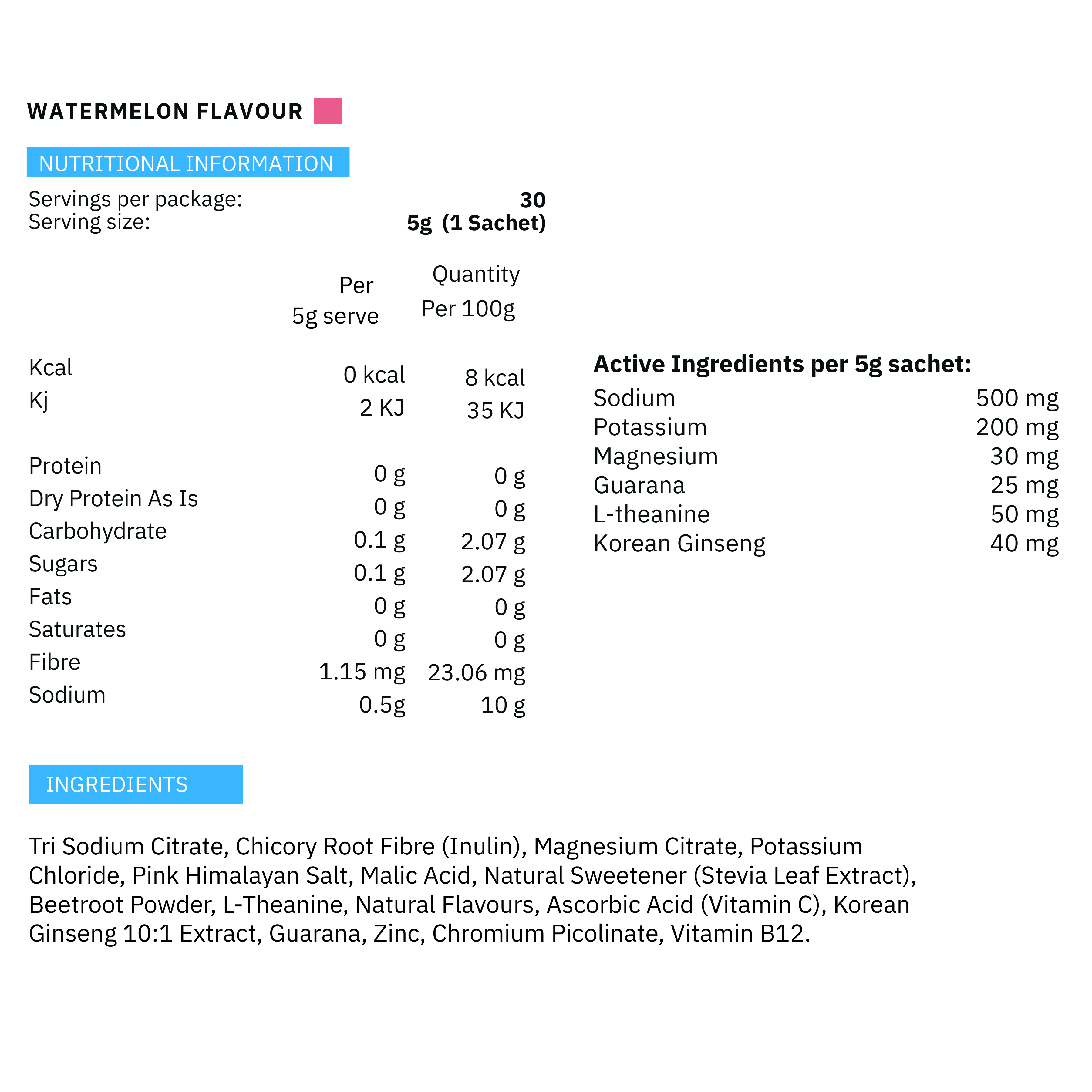 vybey Smart Hydration+ | Electrolytes + Nootropics + Prebiotics